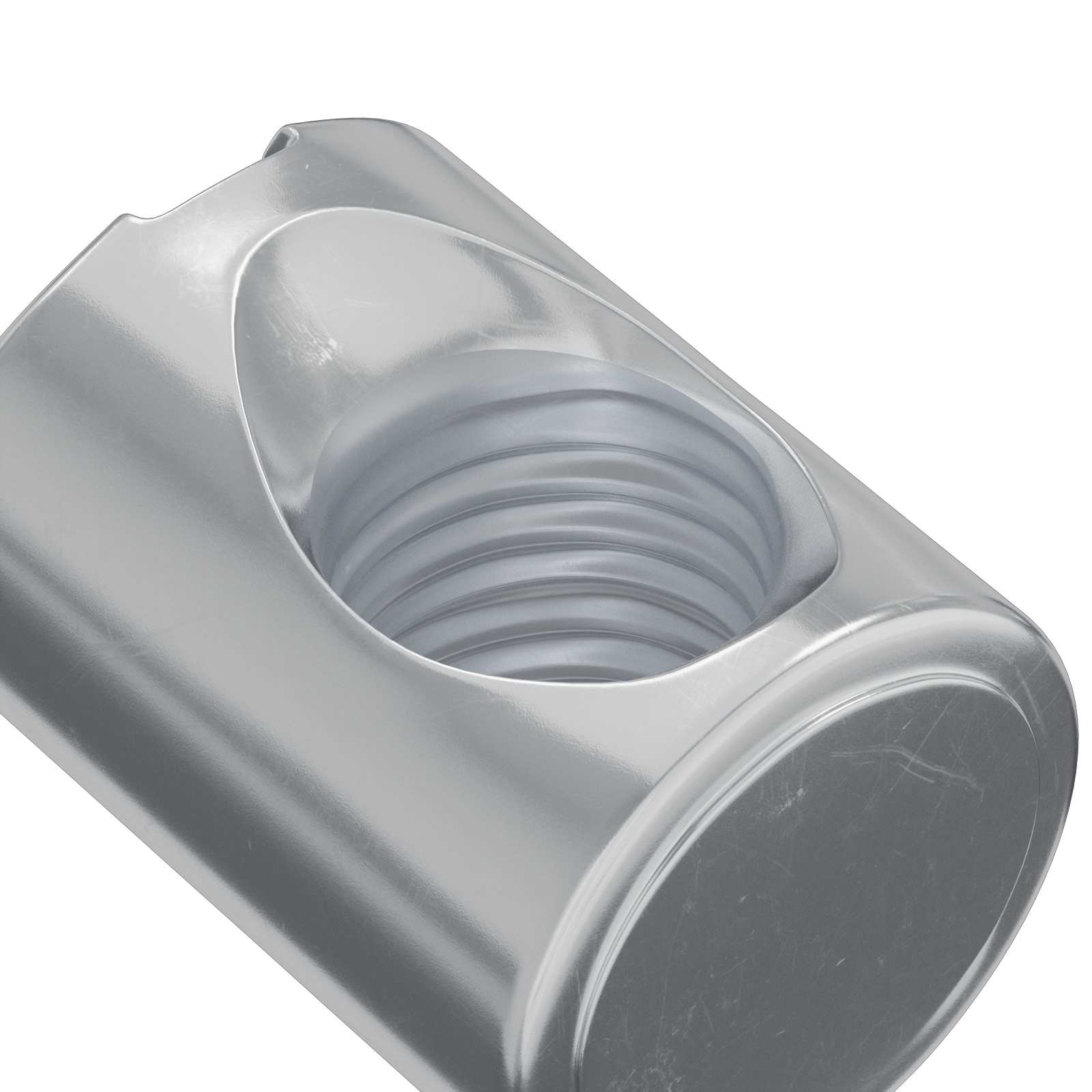 Bútor hordóanya 3462 pcs horganyzott m6 x 13 mm vas