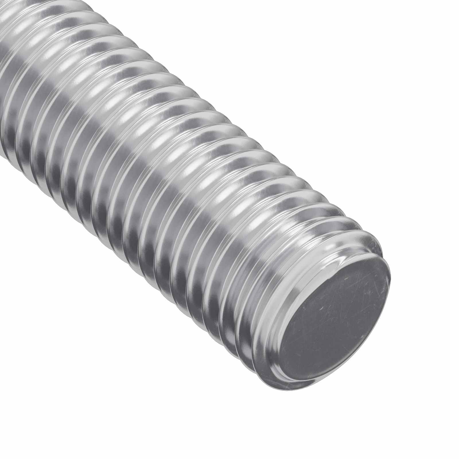 Menetes rudak 2 pcs ezüst m6 x 120 mm (menetátmérő x hossz) fém