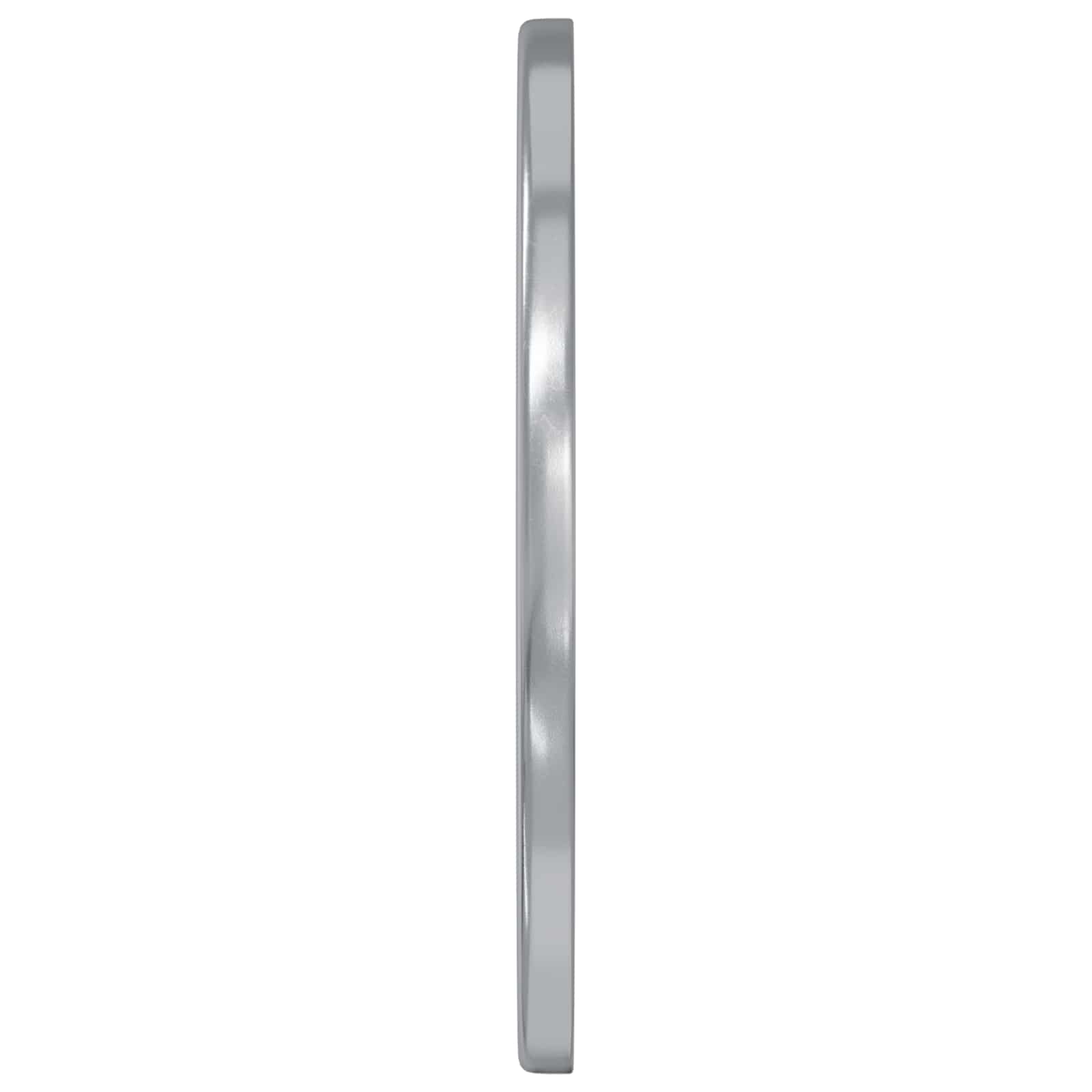 Alkalmas lapos alátétekhez 12 pcs ezüst m6 x 18 mm vas