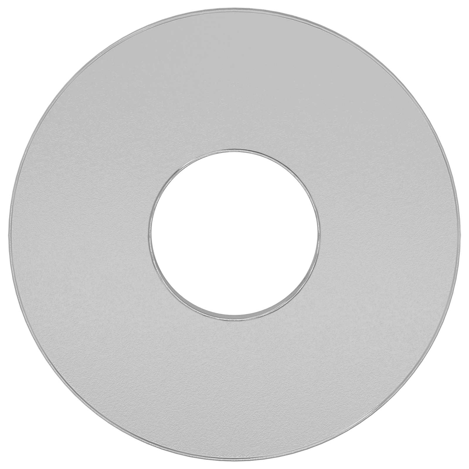 Alátétek 12 pcs ezüst 12 x 12 x 1,2 cm vas