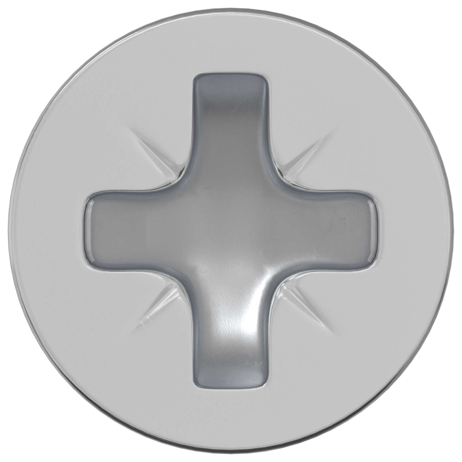 Csavar 10909 pcs ezüst m6 x 12 mm vas