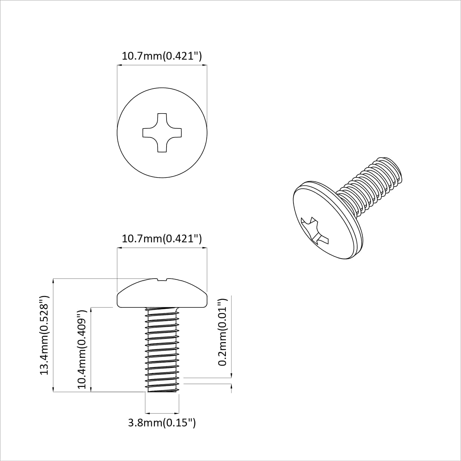 Hüvely csavarok 8182 pcs fekete 9,8 x 13 mm vas