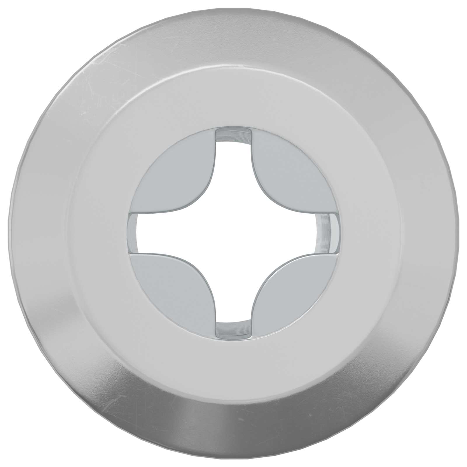 Záró anya 12 pcs nikkel m6 x 25 mm acél