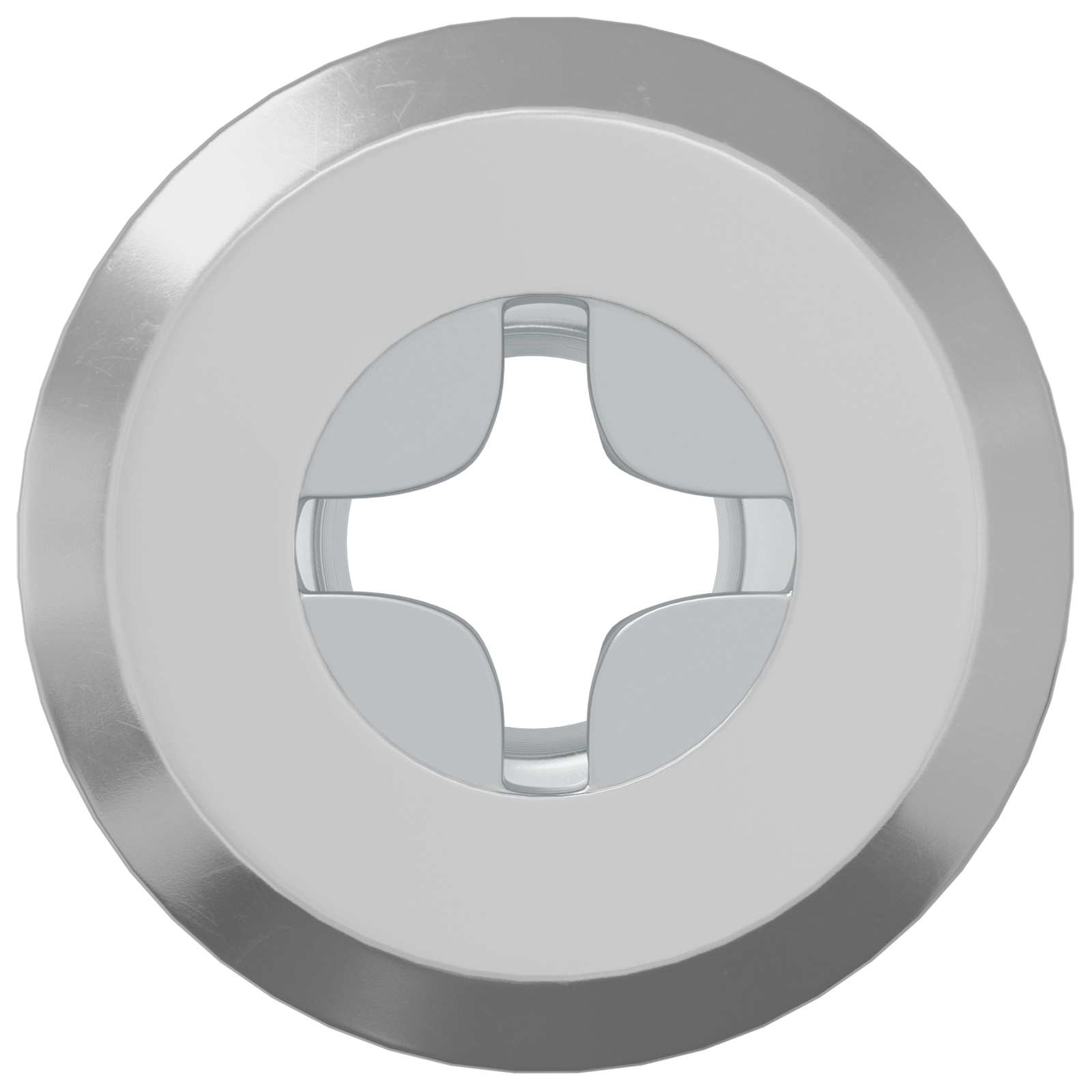 Záró anya 3673 pcs ezüst acél