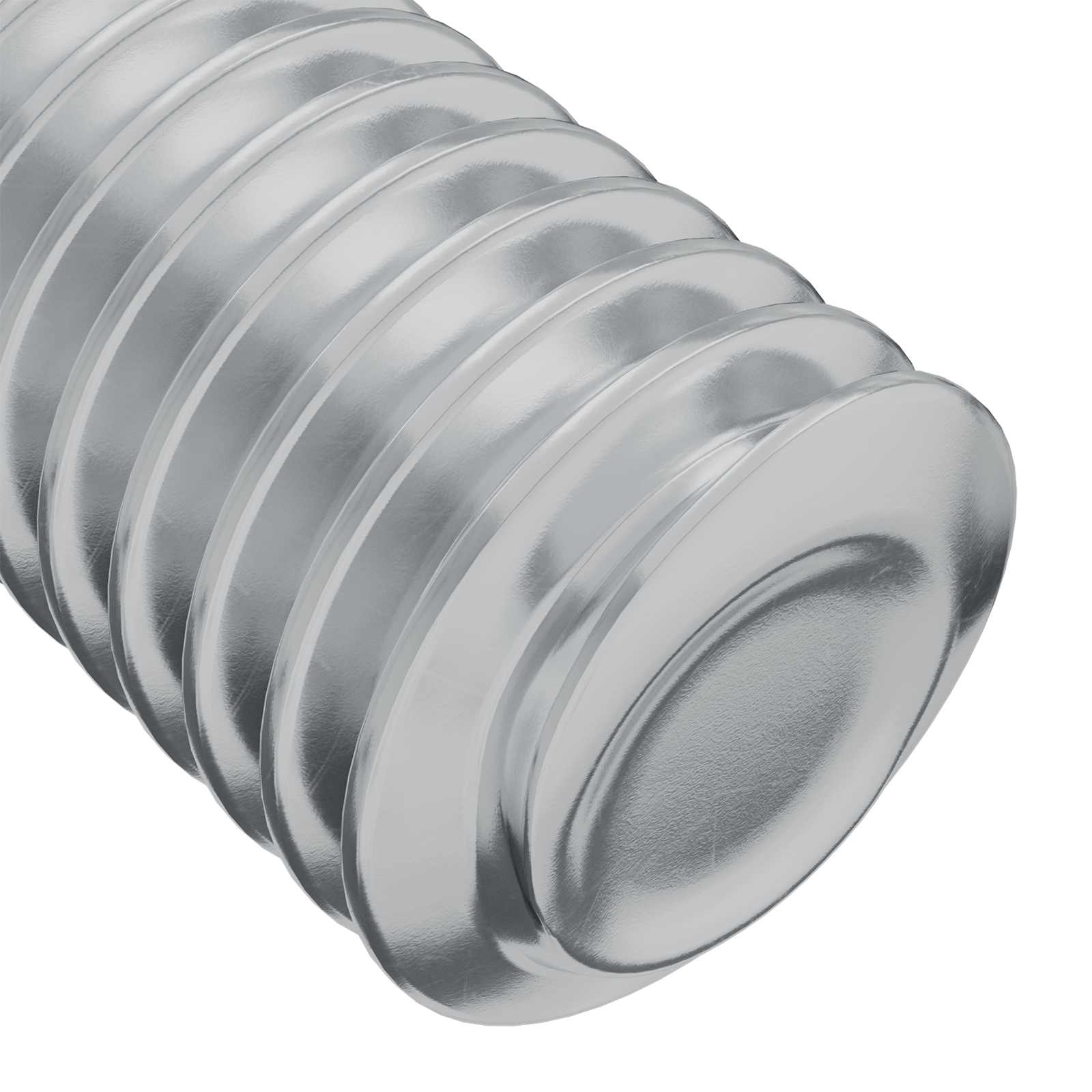 Zár csavar egyszínű 12 pcs ezüst m6 x 12 mm acél