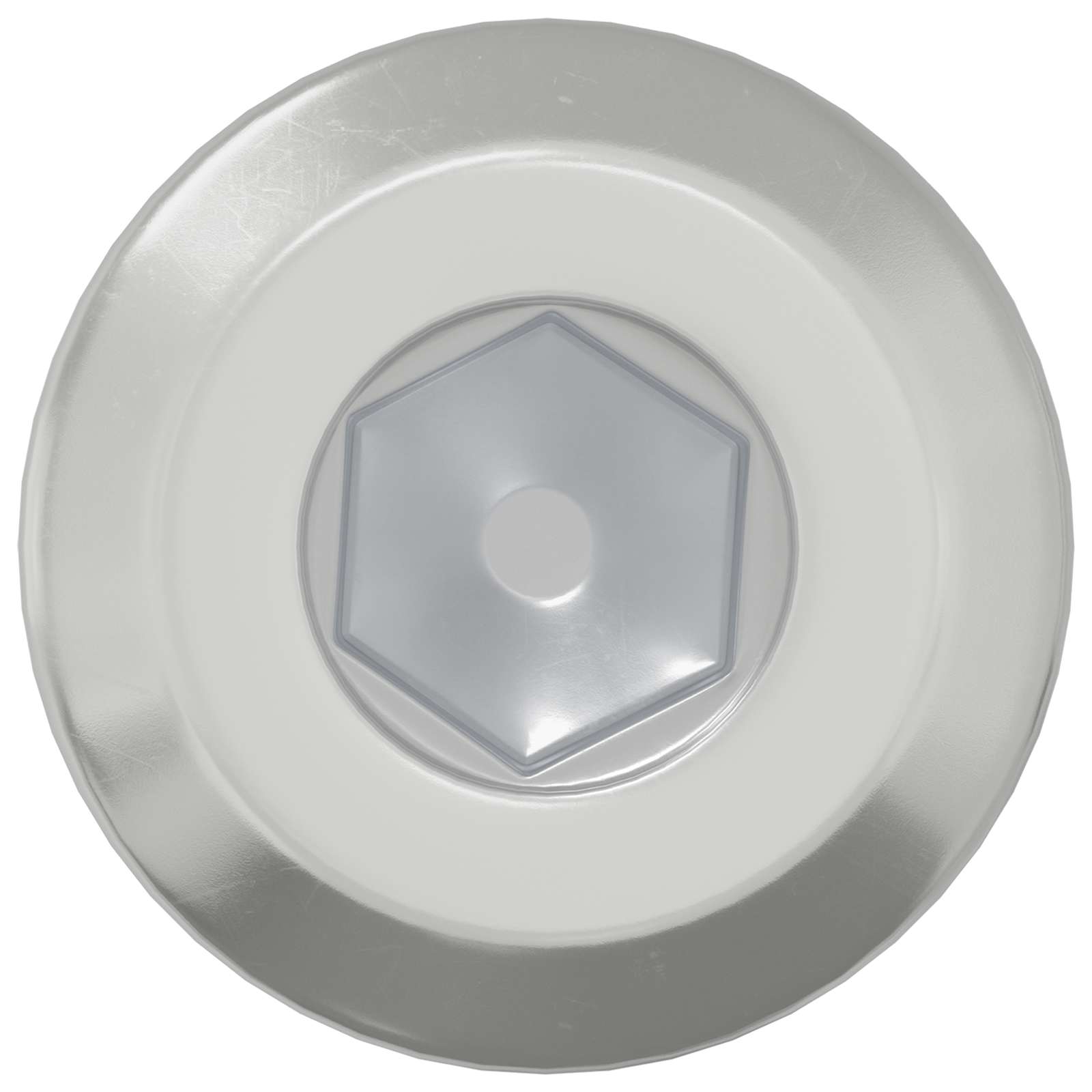 Fejzár csavar 3600 pcs ezüst acél