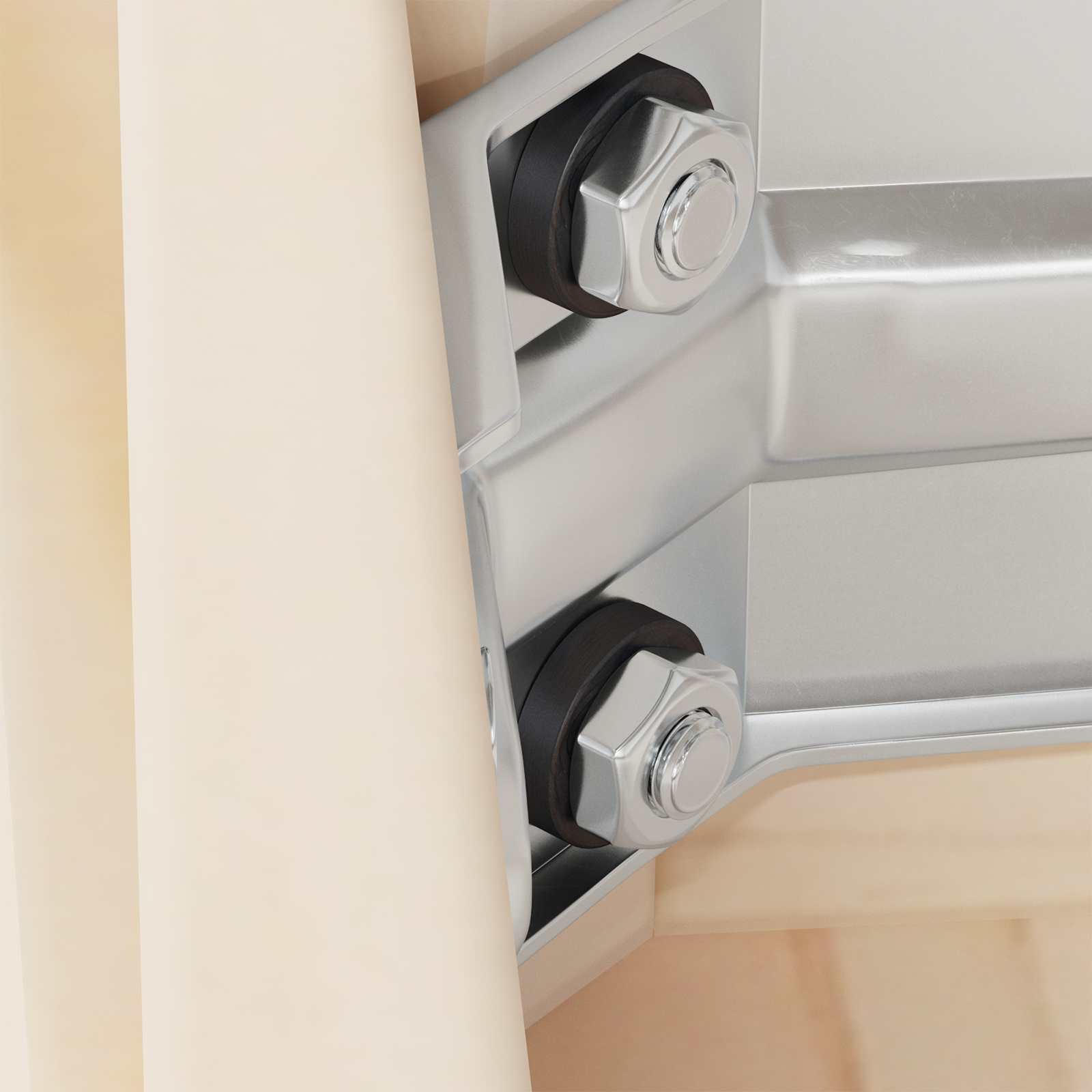 Alkalmas lapos alátéthez 2 pcs fekete 15 x 4 x 3 mm