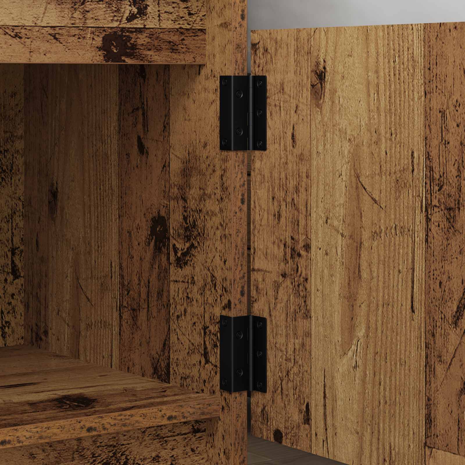 Zsanér 537 pcs fekete 38 x 17 x 60 mm vas