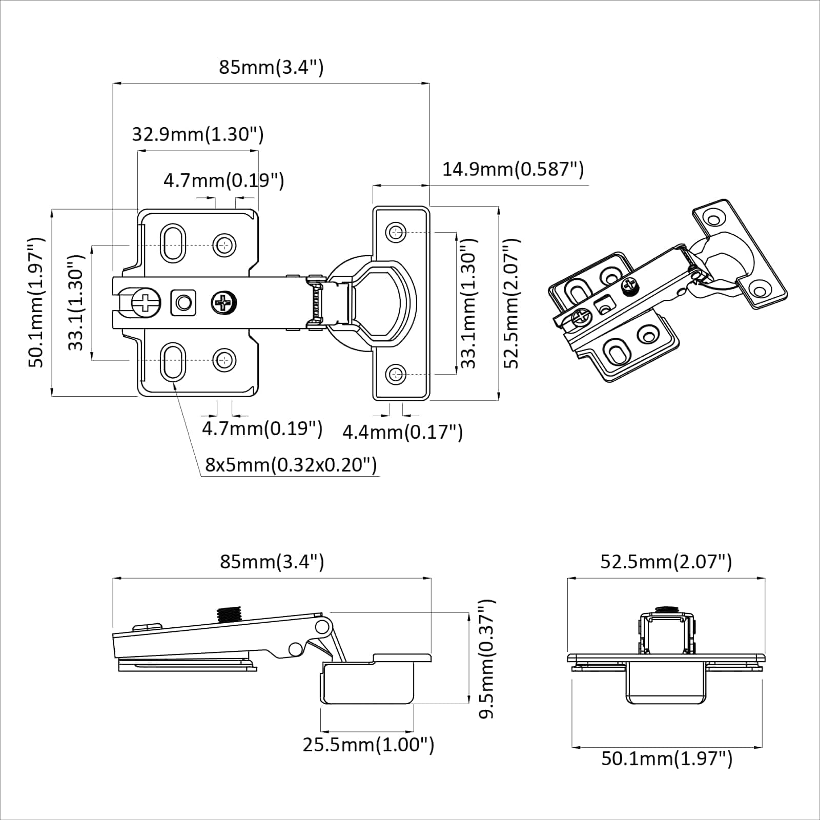 Zsanér 12 pcs nikkel 26 mm vas