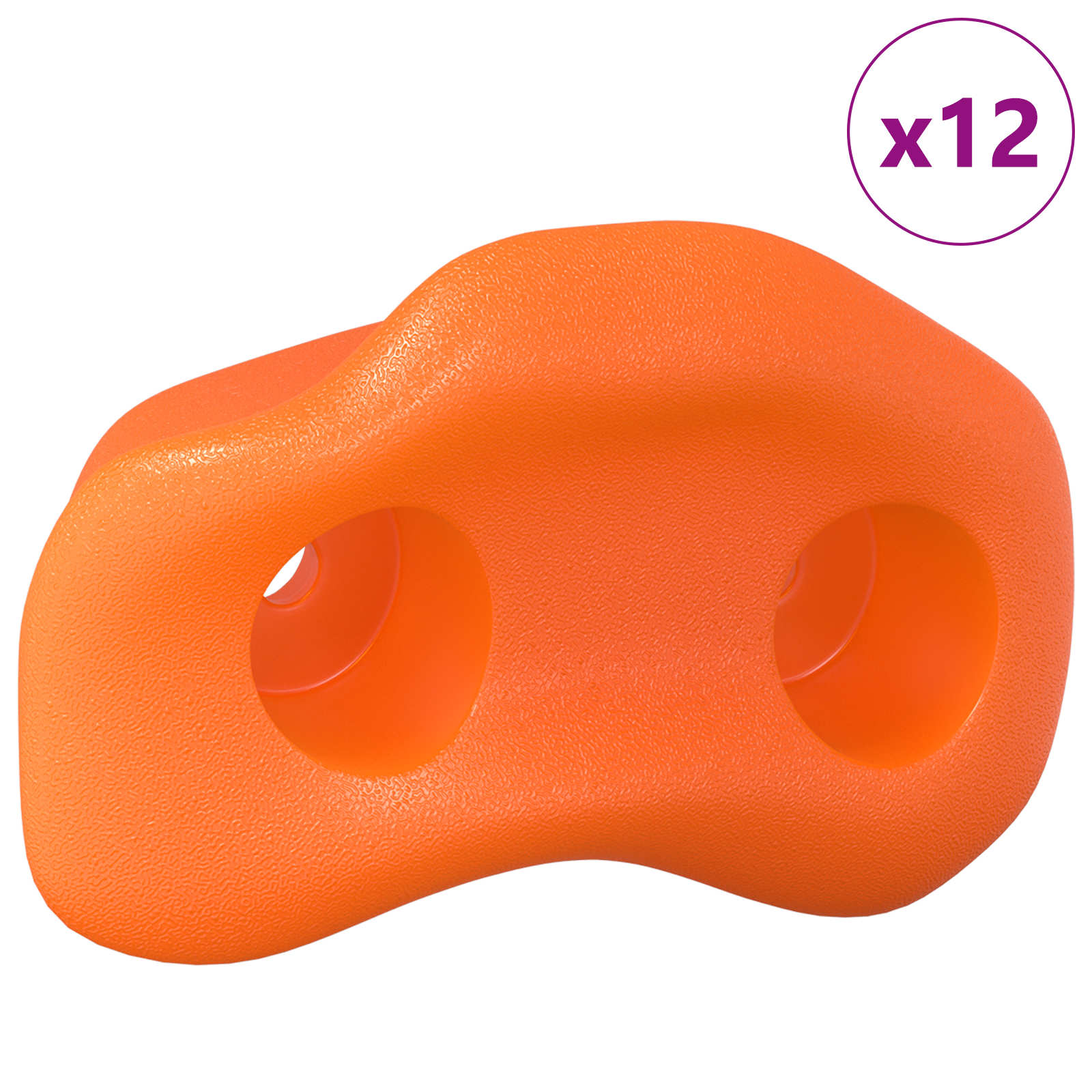 Mászó fogás 12 pcs narancssárga 100 x 67 x 43 mm pp