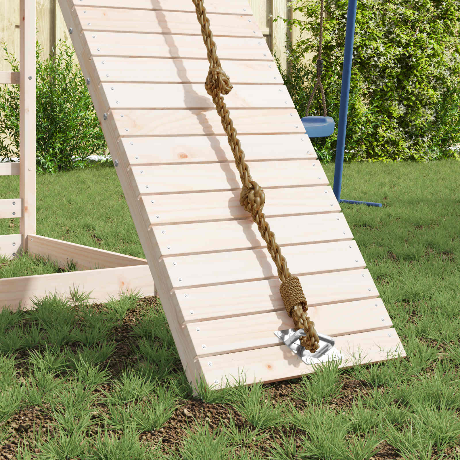 Mászó kötél barna 305 cm nylon