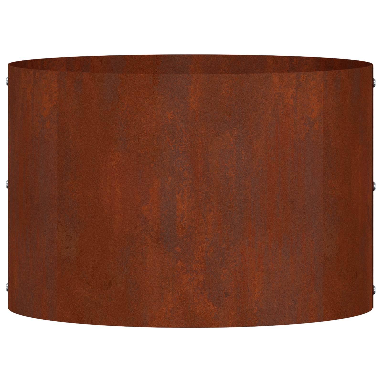 Ültető gyűrű 5 pcs barna 30 x 30 x 20 cm időjárásálló acél