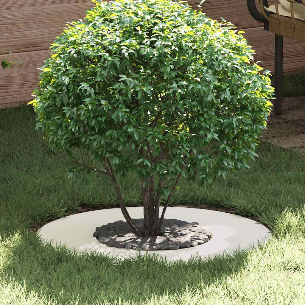 Alkalmas lapos fa gyűrűkhez 5 pcs fehér ø30 / 60 cm acél