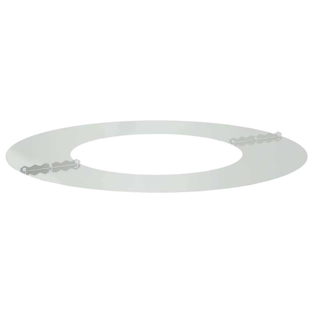 Alkalmas lapos fa gyűrűkhez 5 pcs ezüst ø40 / 70 cm