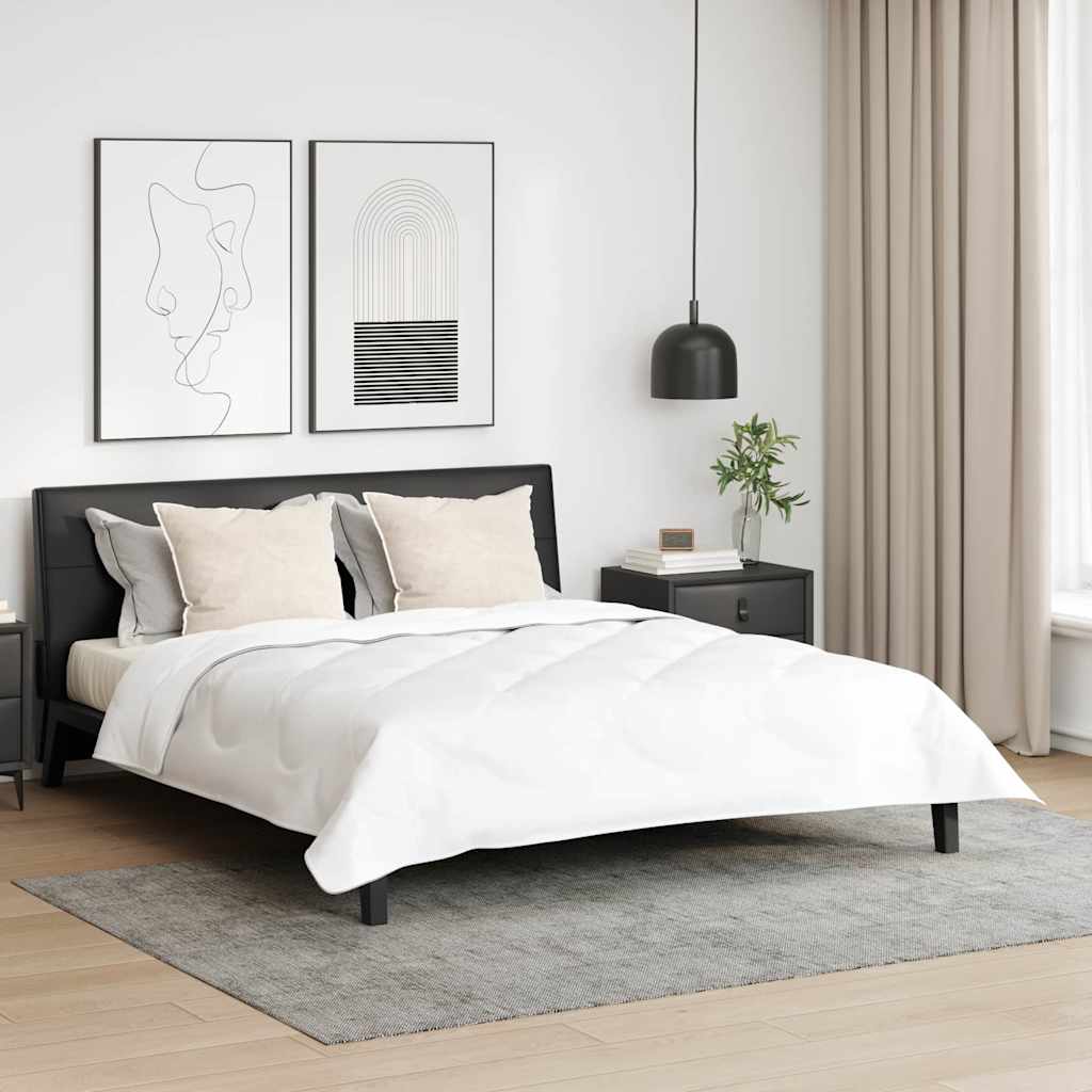 Takaró garnitúra párnával 3 pcs fehér 260 x 220 cm mikroszál