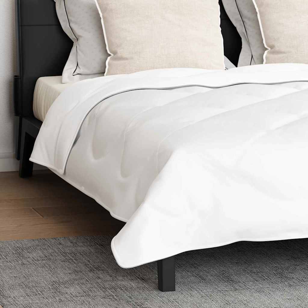 Takaró garnitúra párnával 3 pcs fehér 260 x 220 cm mikroszál