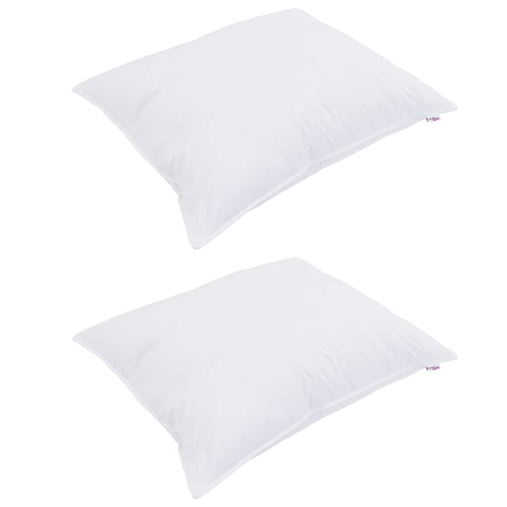 Takaró garnitúra párnával 3 pcs fehér 200 x 200 cm mikroszál
