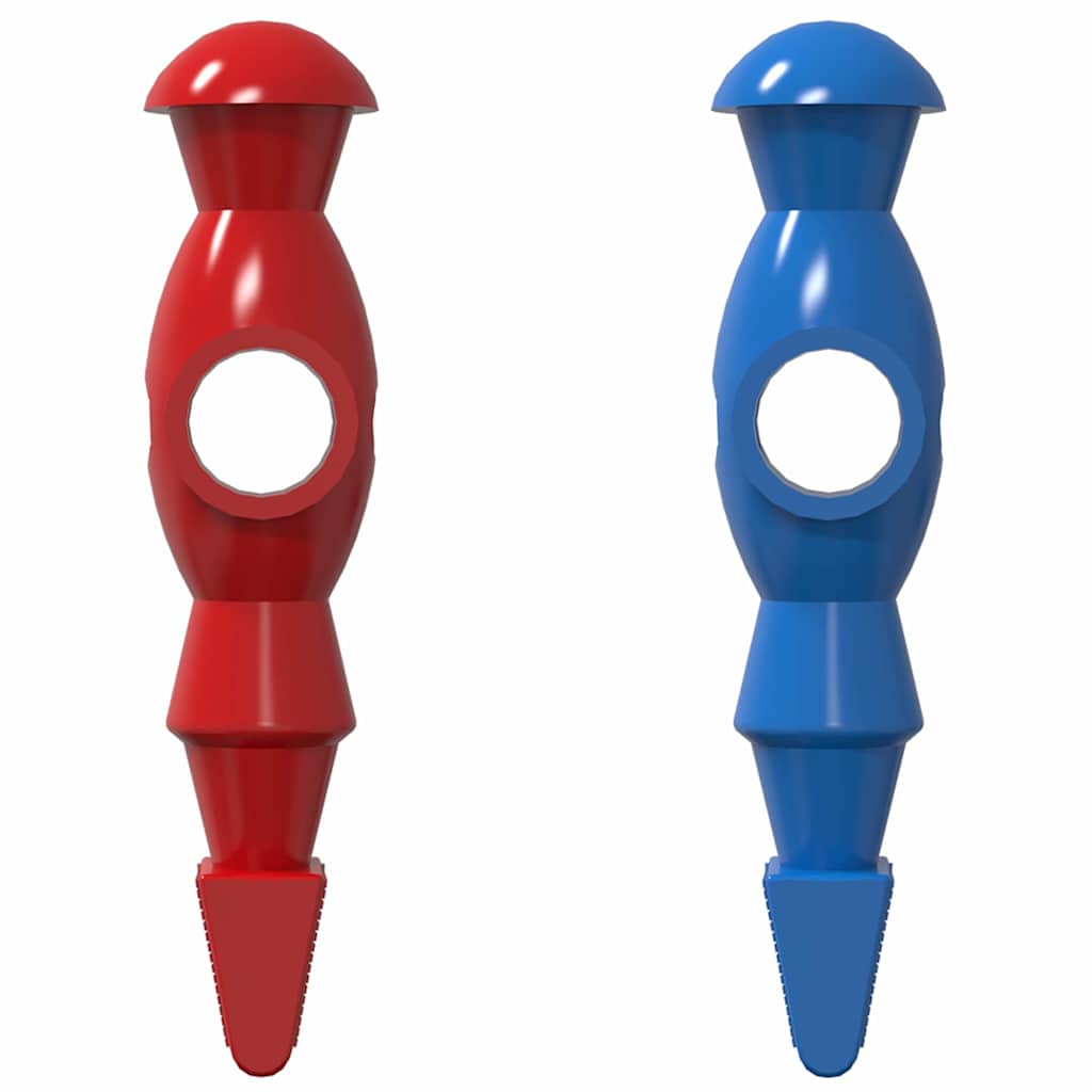 Foci asztal játékosok 22 pcs kék és piros 2,4 x 2,1 x 9,7 cm pp