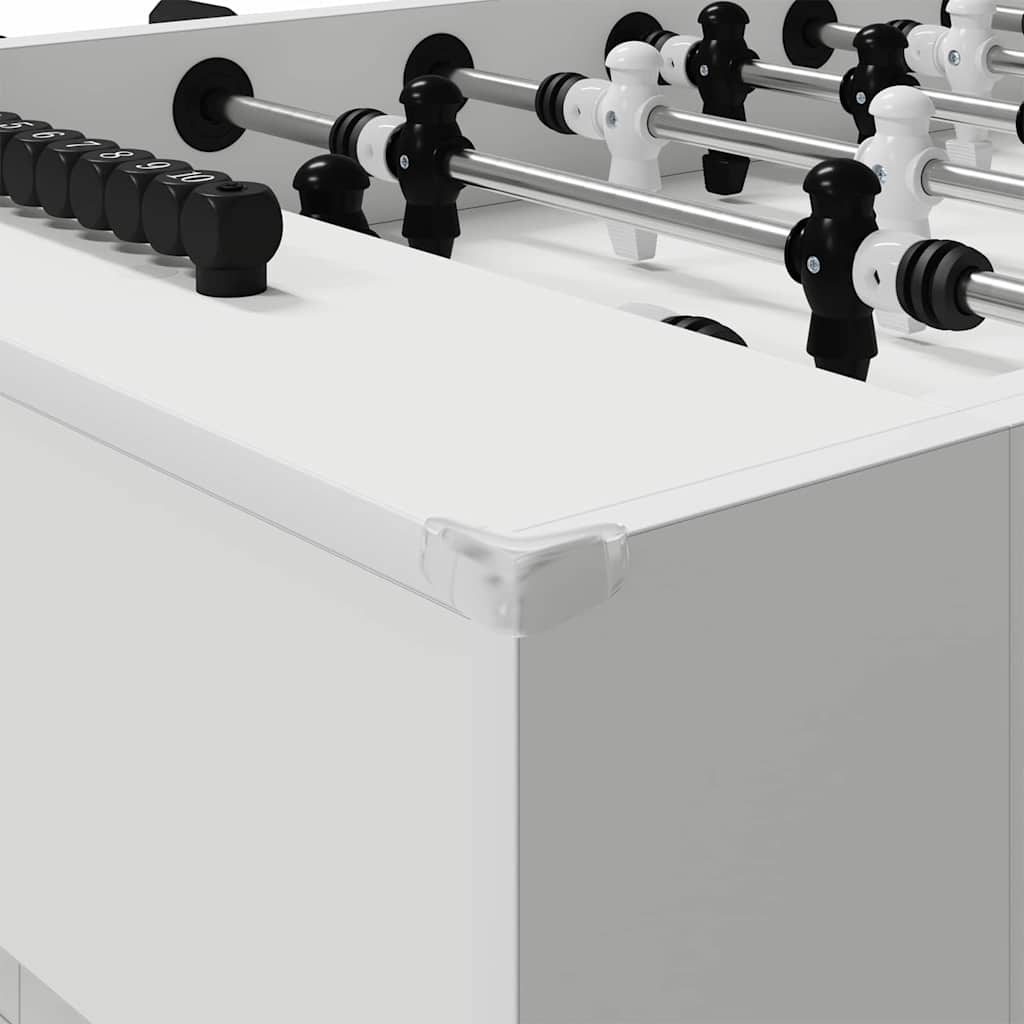 Foci asztal 2 pcs fehér 146,5 x 74 x 85 cm faanyag