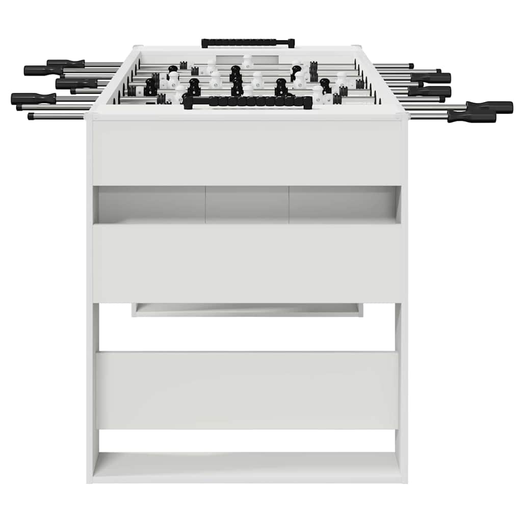 Foci asztal 2 pcs fehér 146,5 x 74 x 85 cm faanyag