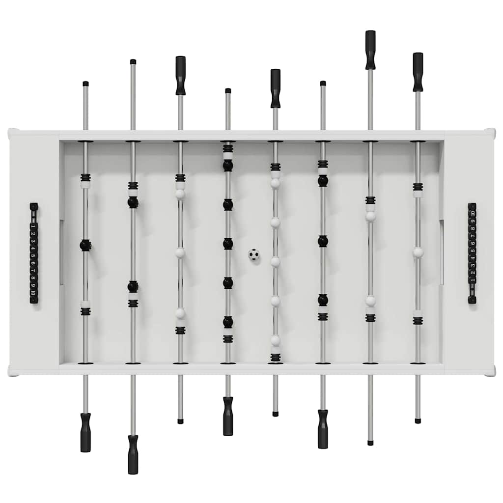 Foci asztal 2 pcs fehér 146,5 x 74 x 85 cm faanyag