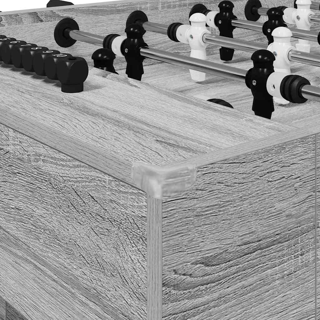 Foci asztal 2 pcs szürke sonoma 146,5 x 74 x 85 cm faanyag