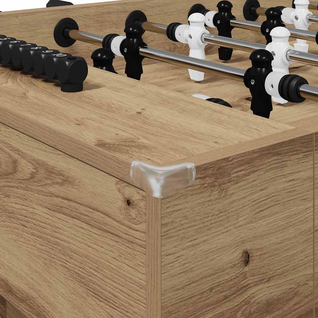 Foci asztal 2 pcs artisan tölgy 146,5 x 74 x 85 cm faanyag