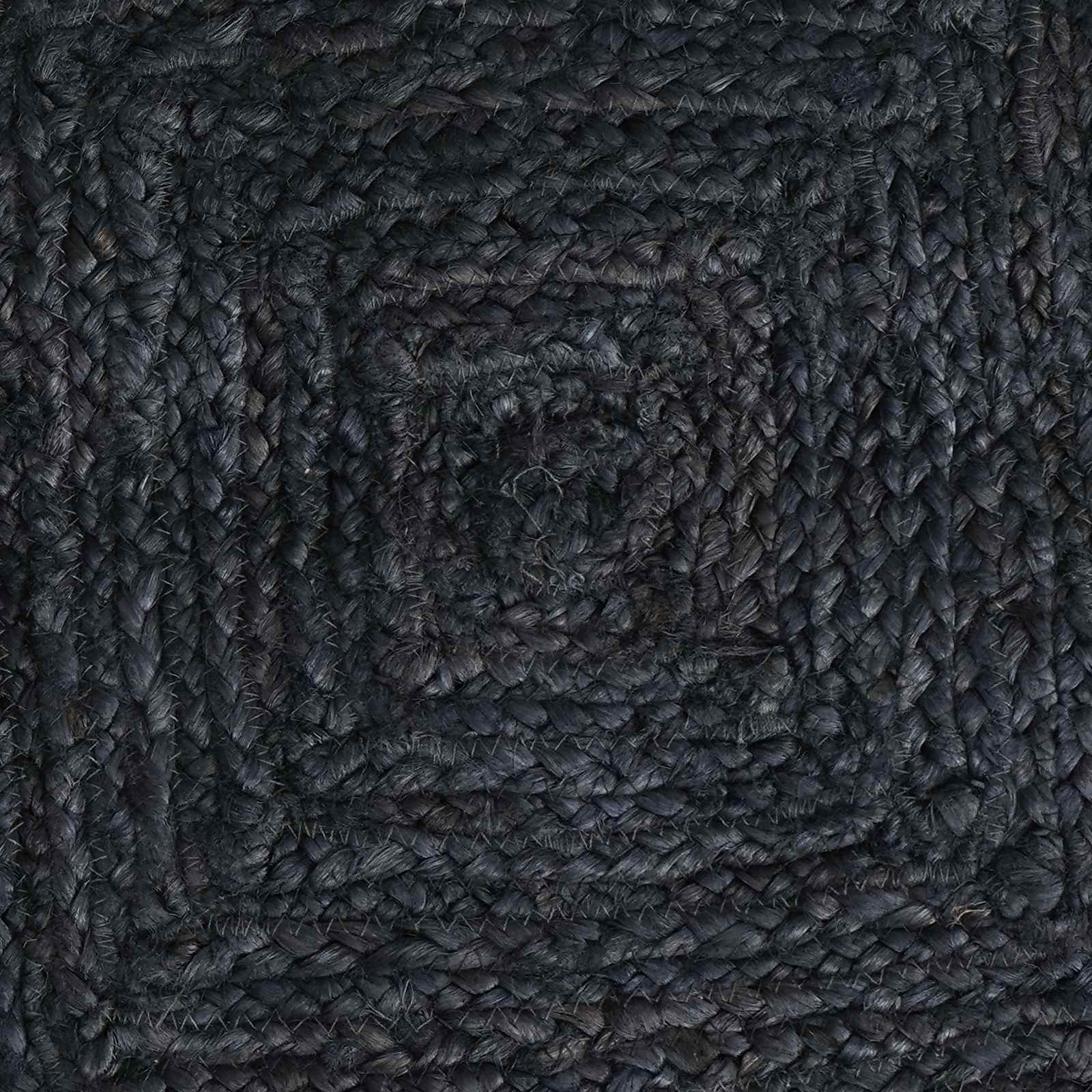 Területszőnyegek négyszögletes sötétszürke 300 x 300 cm juta