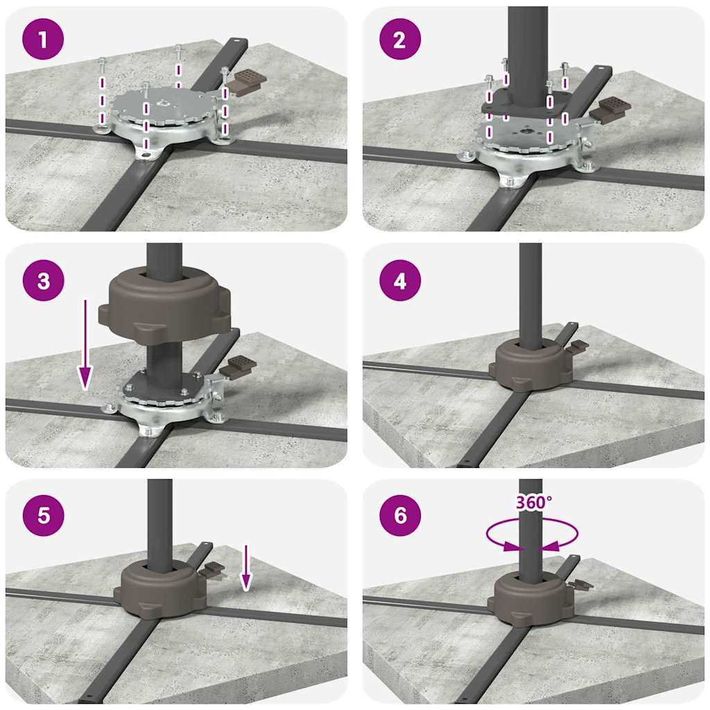 360 fokos forgó pedál ezüst 21,5 x 14 x 6 cm acél