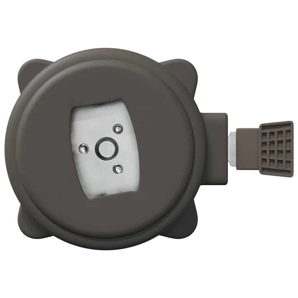 360 fokos forgó pedál ezüst 21,5 x 14 x 6 cm acél