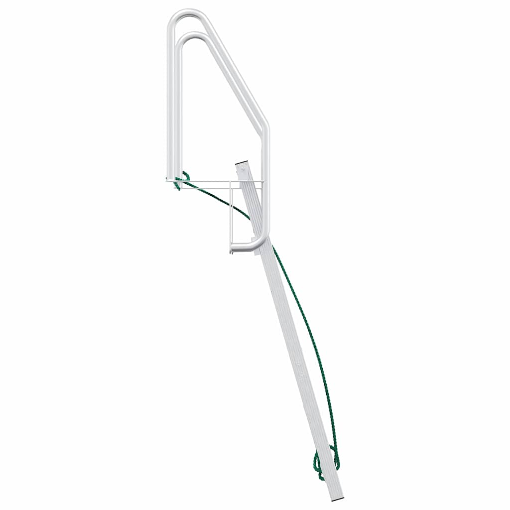 Dokklétra egyéb ezüst 58 x 77 x 191 cm alumínium