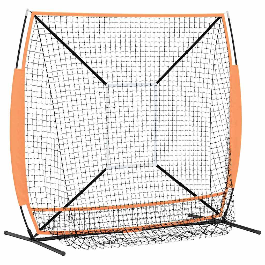Baseball és softbol fekete 180 x 90 x 153 cm poliészter