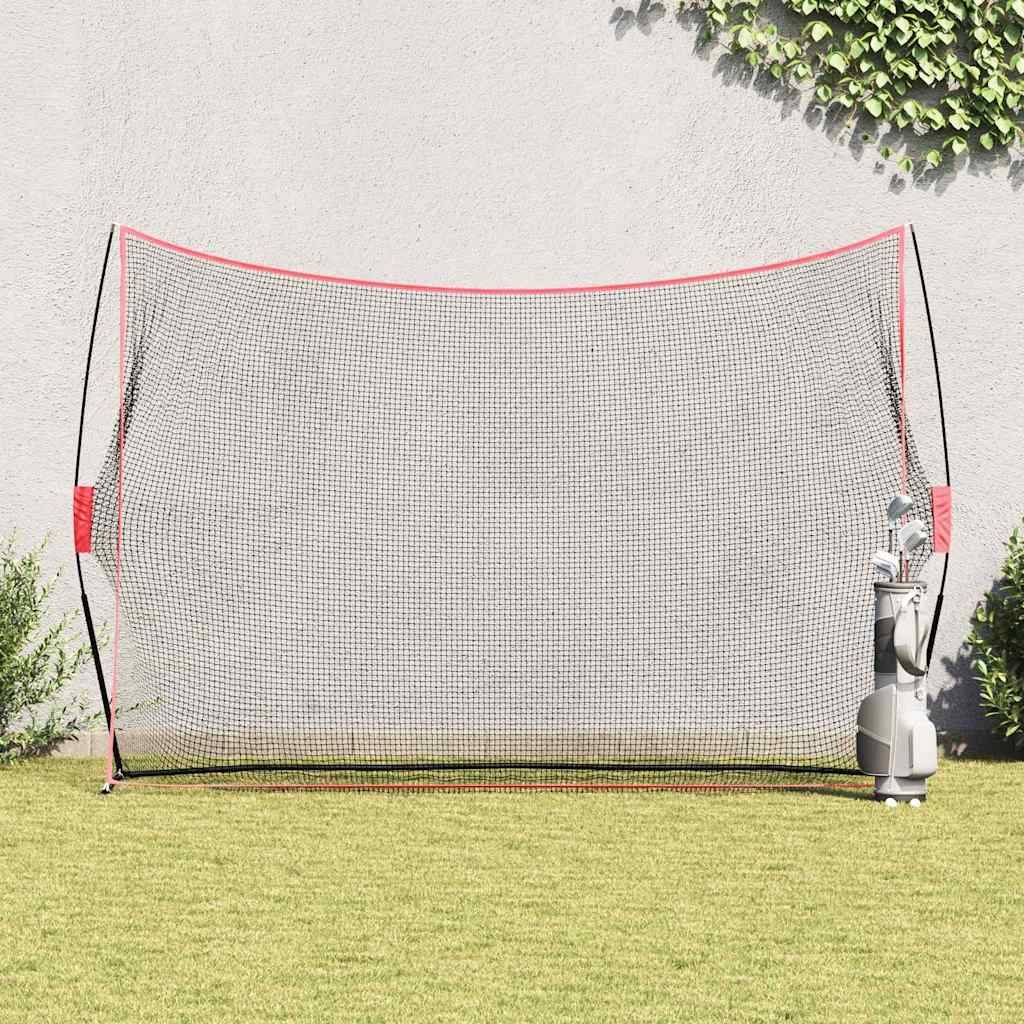 Golf edzősegéd fekete 314 x 92 x 214 cm poliészter