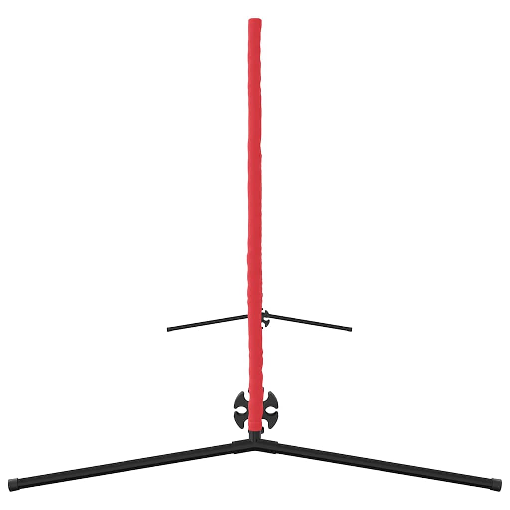 Tenisz háló fekete és piros 396 x 92 x 87 cm poliészter