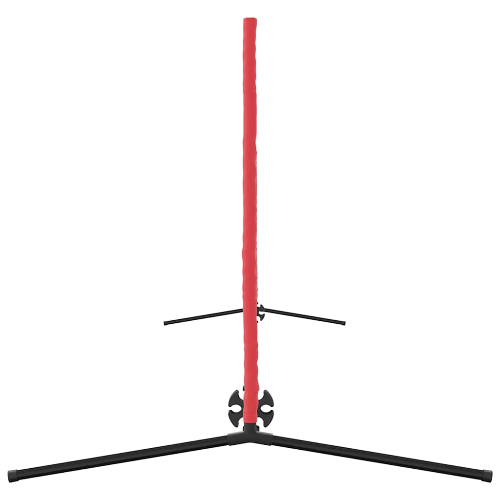 Tenisz háló fekete és piros 494.5 x 90 x 87 cm poliészter