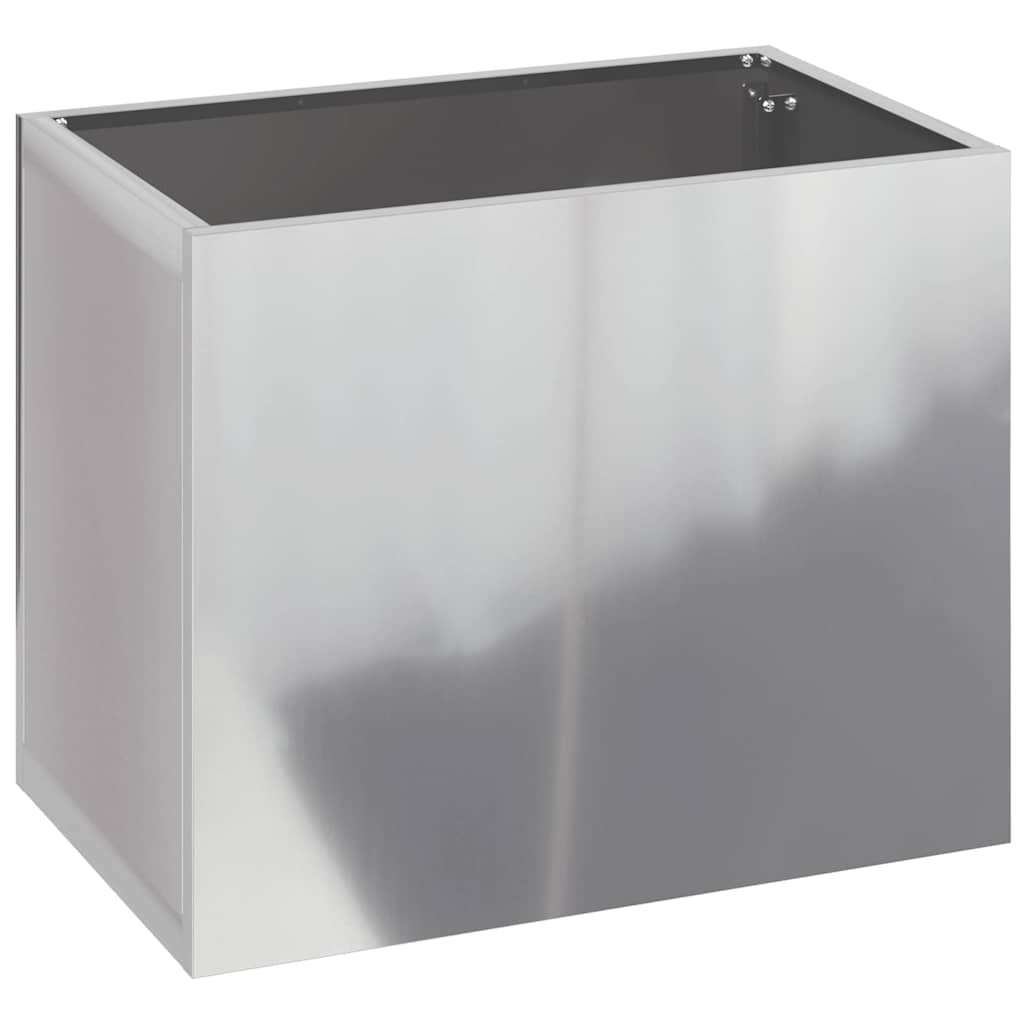 Kerti cserép horganyzott acél 50 x 32 x 40 cm horganyzott acél