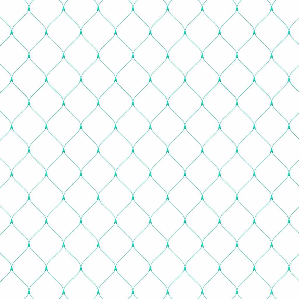 Madárvédő háló zöld 2 x 5 m hdpe