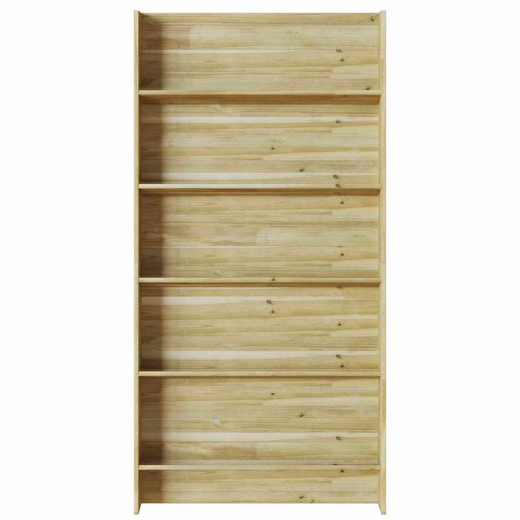 Növénypolcok barna 90 x 15 x 180 cm impregnált fenyőfa