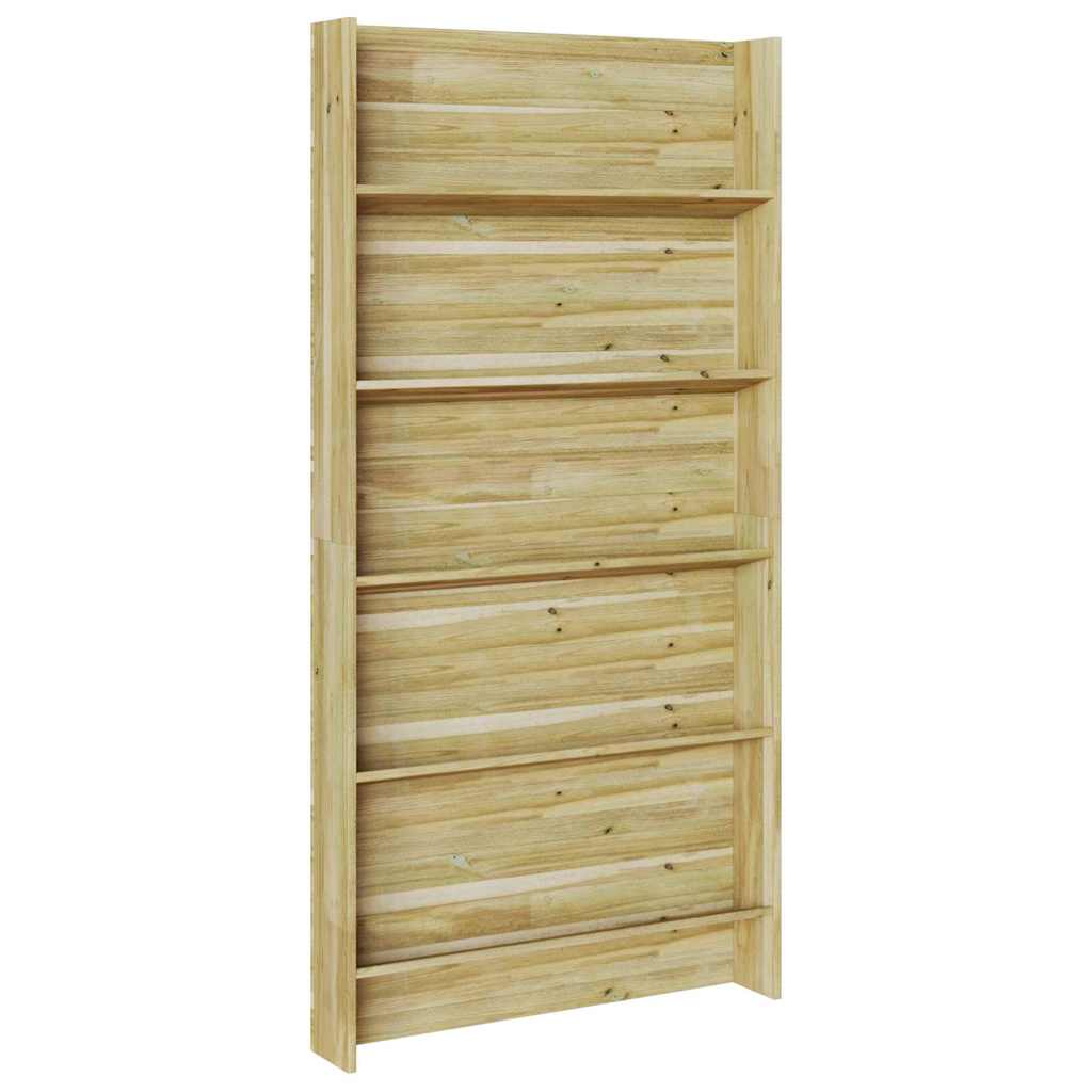 Növénypolcok barna 90 x 15 x 180 cm impregnált fenyőfa