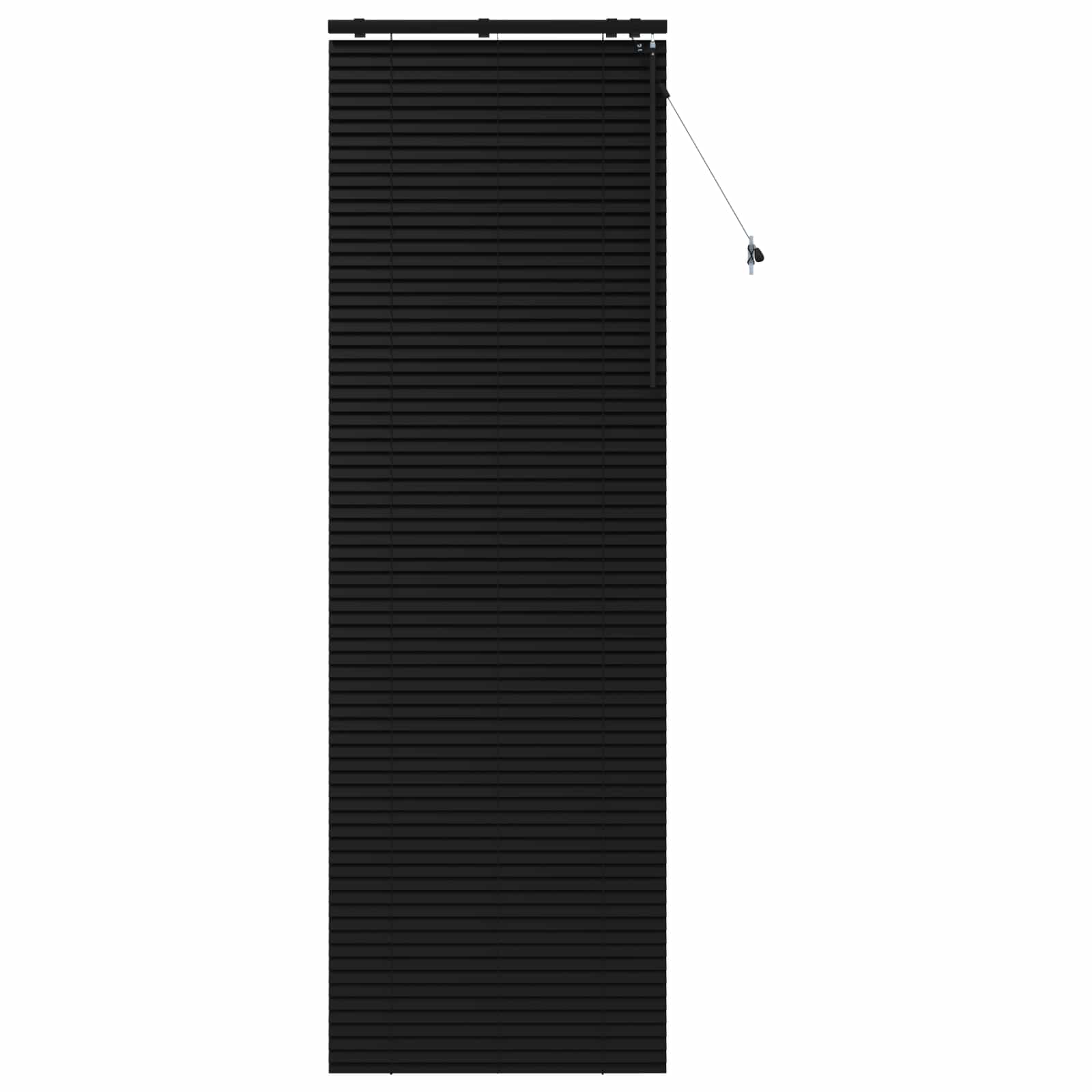 Zsaluzia fekete 90 x 250 cm 35 mm masszív paulownia fa