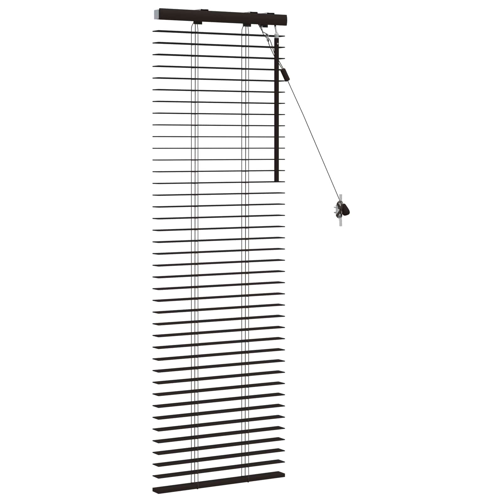 Zsaluzia sötét barna 45 x 130 cm 35 mm masszív paulownia fa