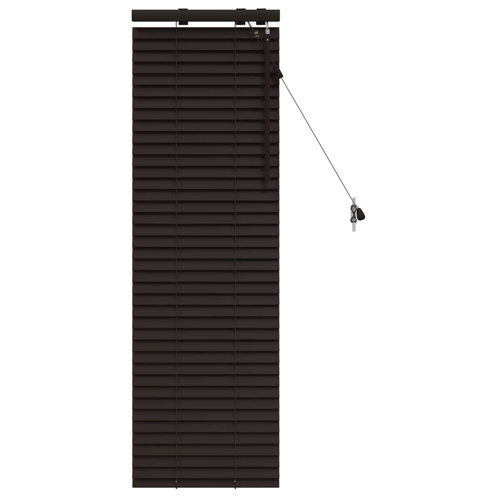 Zsaluzia sötét barna 50 x 130 cm 35 mm masszív paulownia fa