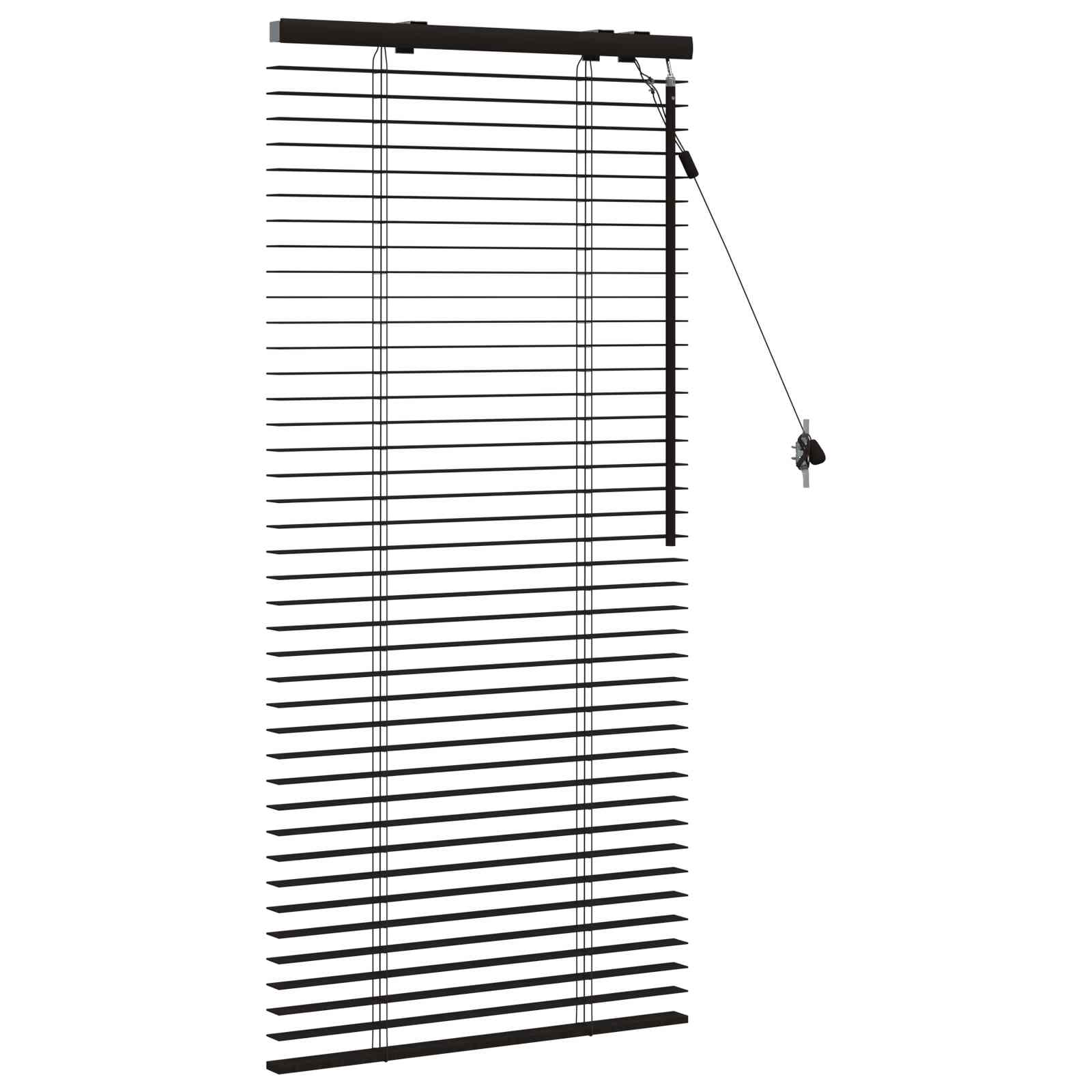 Zsaluzia sötét barna 60 x 130 cm 35 mm masszív paulownia fa