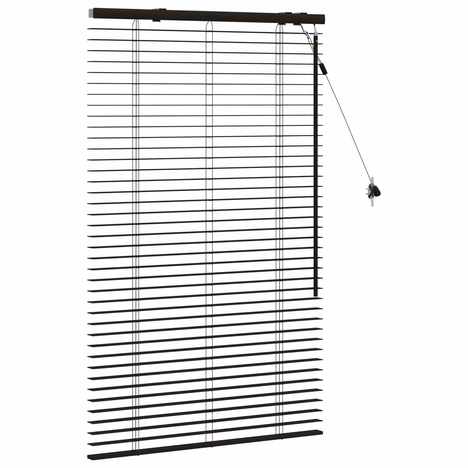 Zsaluzia sötét barna 75 x 130 cm 35 mm masszív paulownia fa