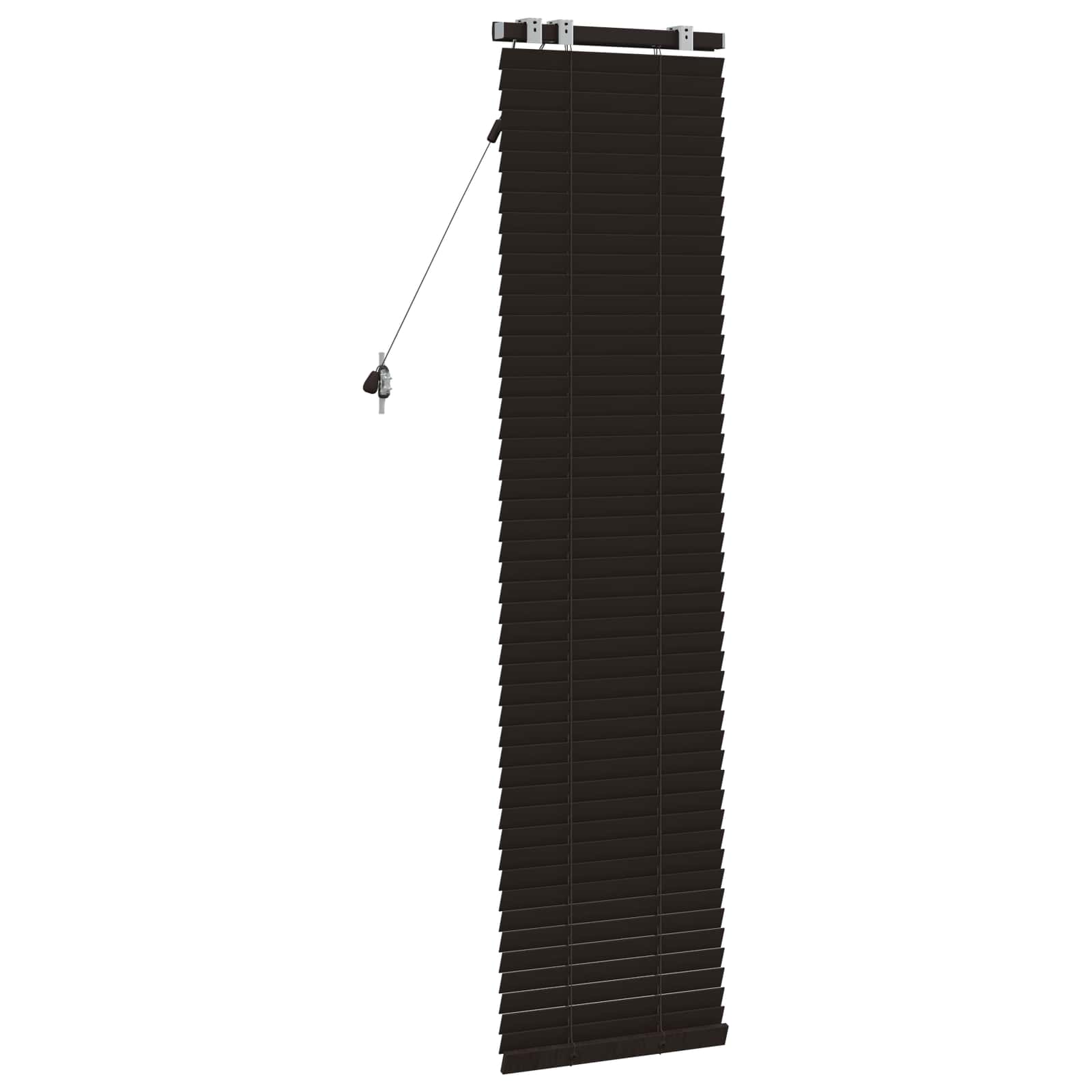 Zsaluzia sötét barna 50 x 160 cm 35 mm masszív paulownia fa
