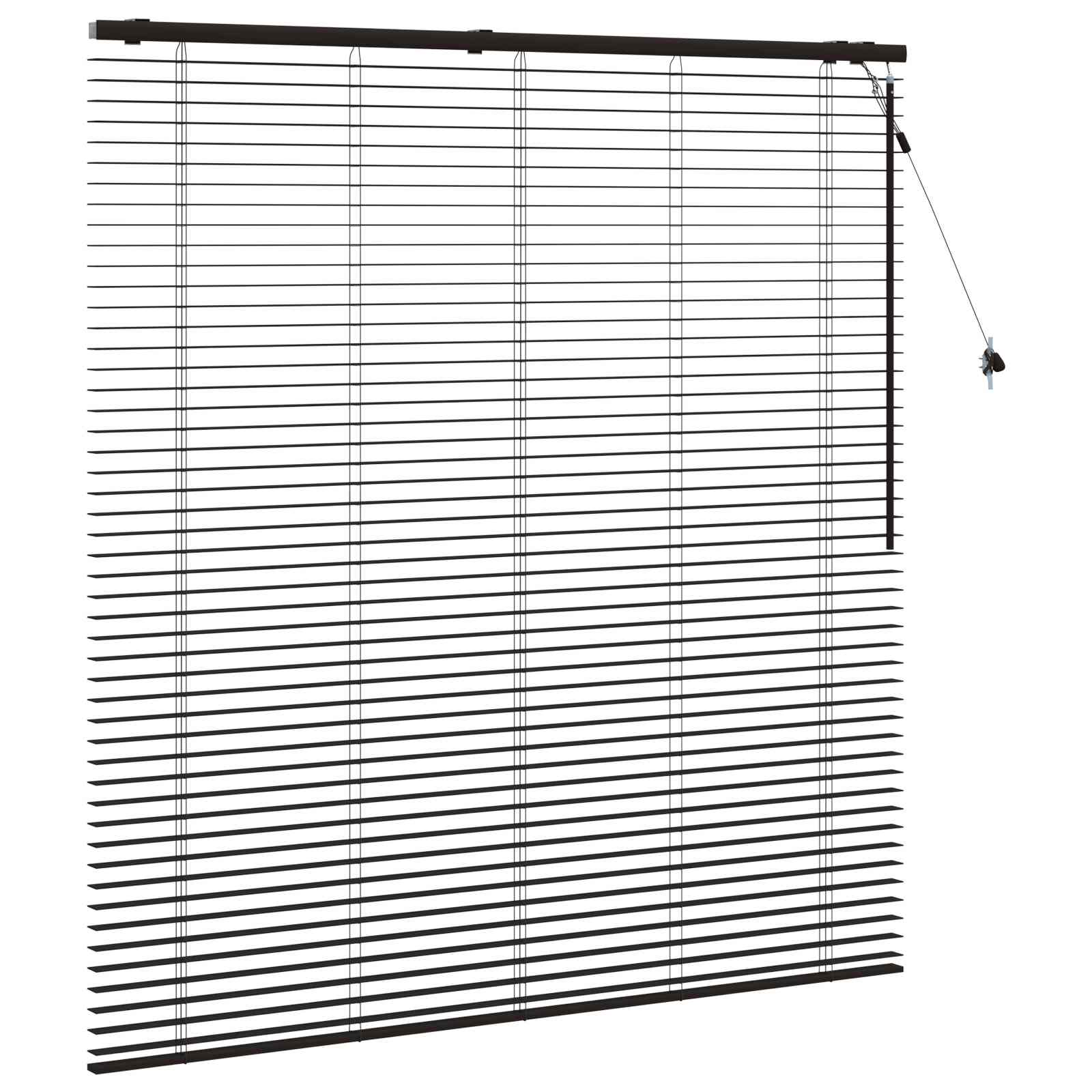 Zsaluzia sötét barna 160 x 160 cm 35 mm masszív paulownia fa