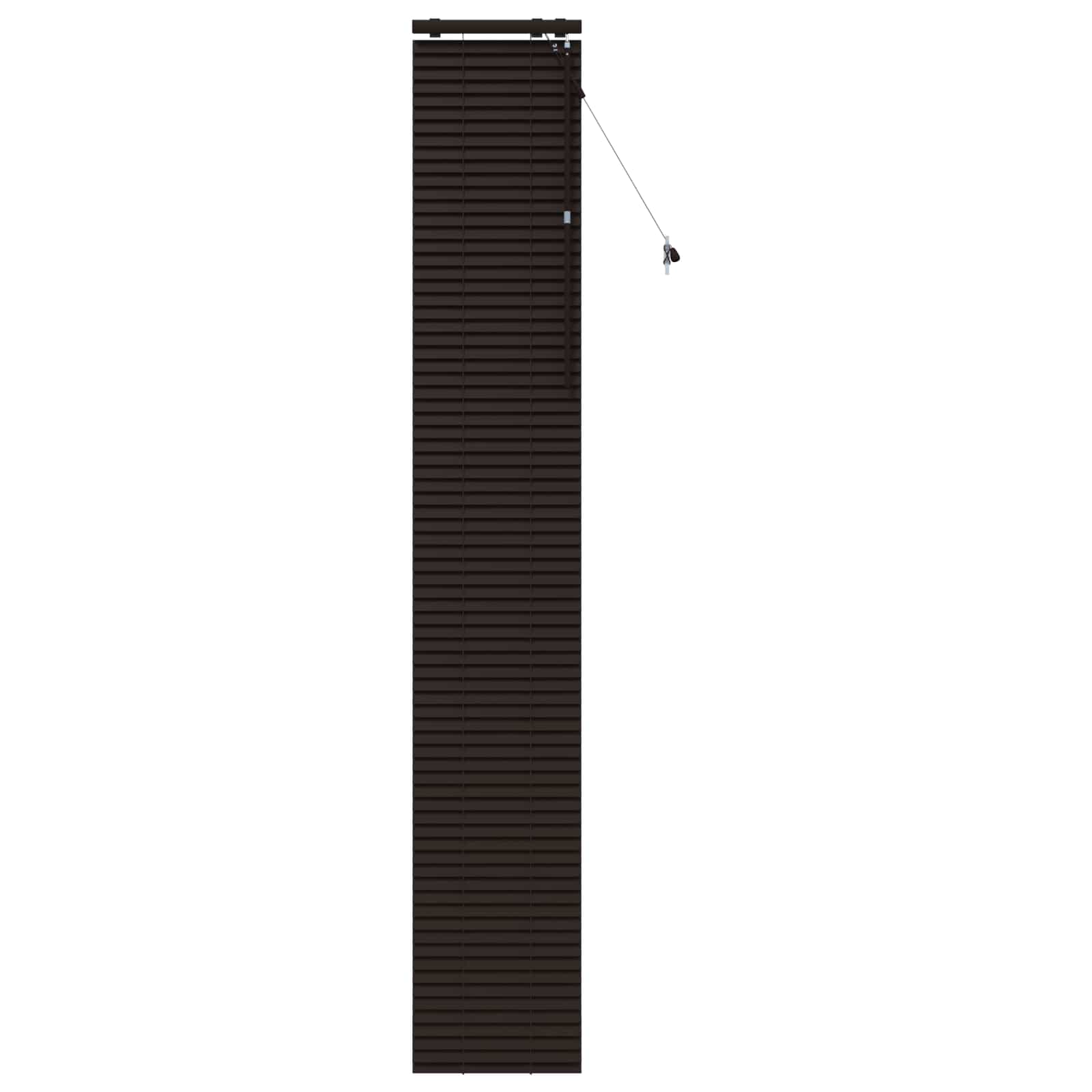 Zsaluzia sötét barna 50 x 250 cm 35 mm masszív paulownia fa