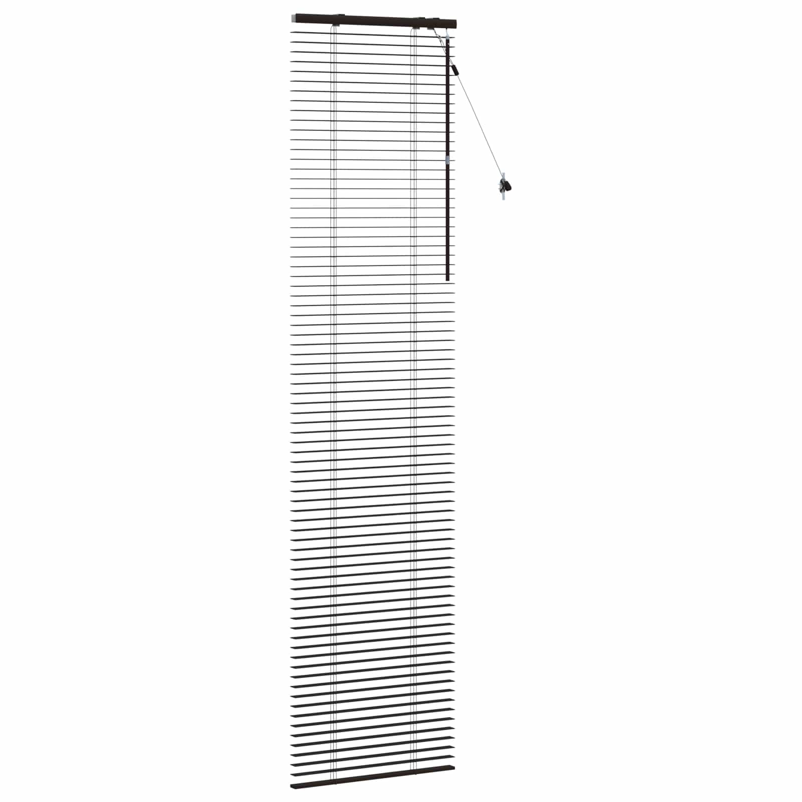 Zsaluzia sötét barna 55 x 250 cm 35 mm masszív paulownia fa