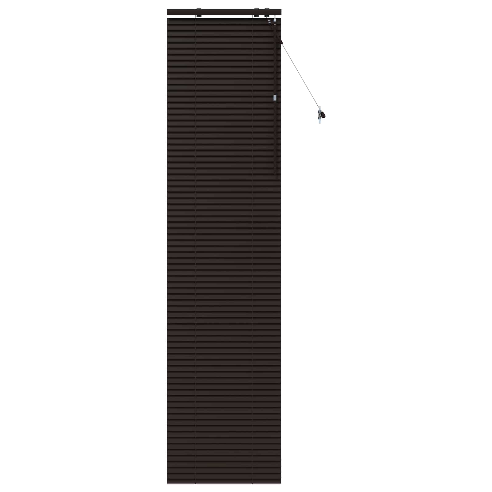 Zsaluzia sötét barna 55 x 250 cm 35 mm masszív paulownia fa