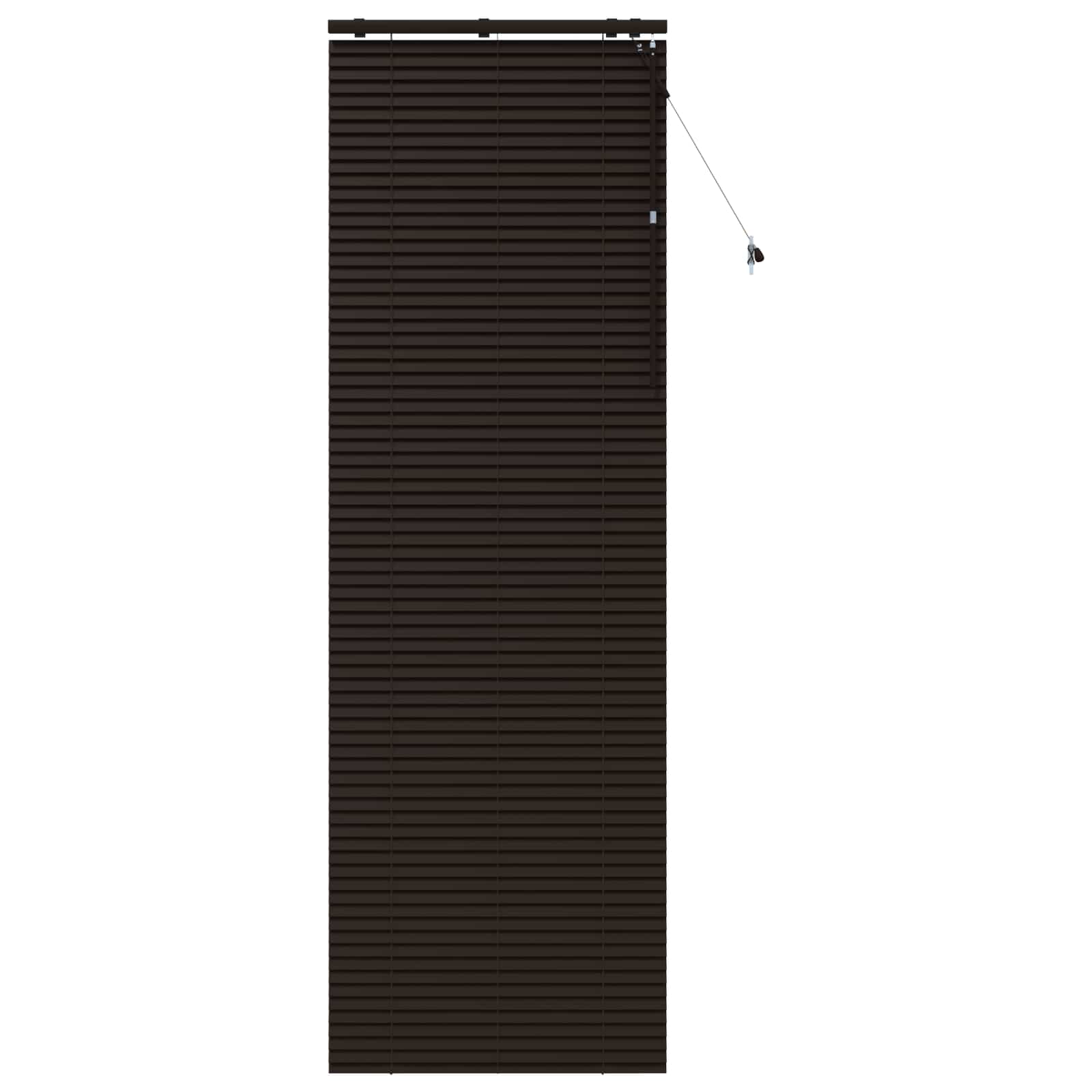 Zsaluzia sötét barna 70 x 250 cm 35 mm masszív paulownia fa